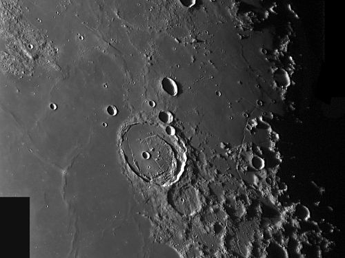 Settore E-NE col cratere Posidonius